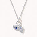 Evil Eye & Hamsa Necklace-Necklaces-Yiyae-Silver-Yiyae