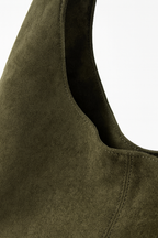 Faux Suede Hobo Bag-Bags-Yiyae-Yiyae