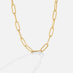 Fine Paperclip Necklace-Necklaces-Yiyae-Yiyae