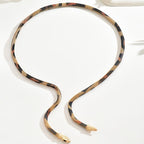 Flexible Snake Necklace-Necklaces-Yiyae-Yiyae
