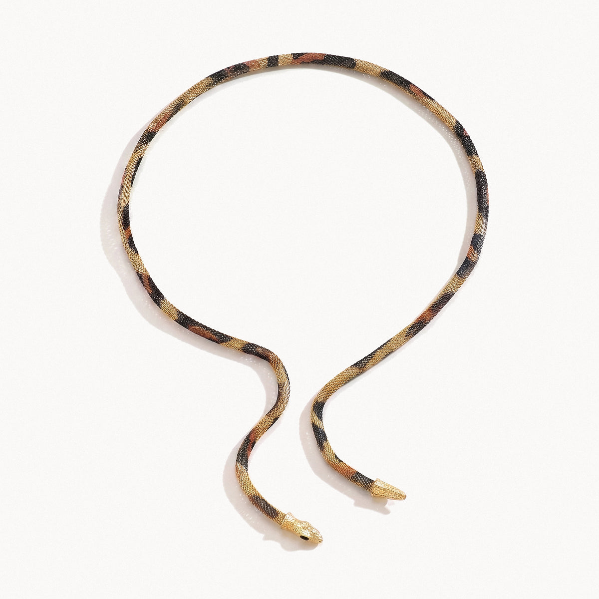 Flexible Snake Necklace-Necklaces-Yiyae-Gold-Yiyae