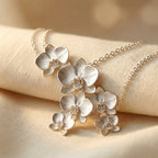 Floral Statement Necklace-Necklaces-Yiyae-Yiyae