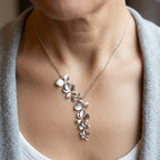 Floral Statement Necklace-Necklaces-Yiyae-Yiyae