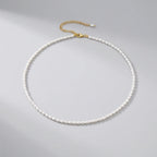 Freshwater Pearl Necklace-Necklaces-Yiyae-Yiyae