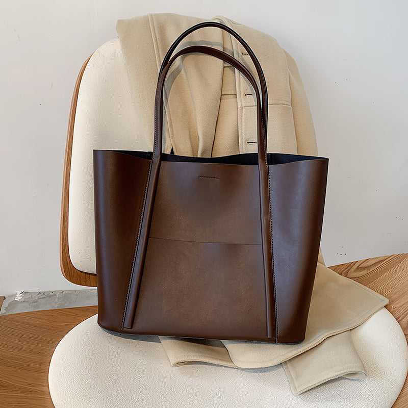 Front Pocket Tote Bag-Bags-Yiyae-Yiyae
