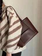 Front Pocket Tote Bag-Bags-Yiyae-Yiyae