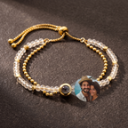 Gemstone Photo Bracelet-Bracelets-Yiyae-Yiyae