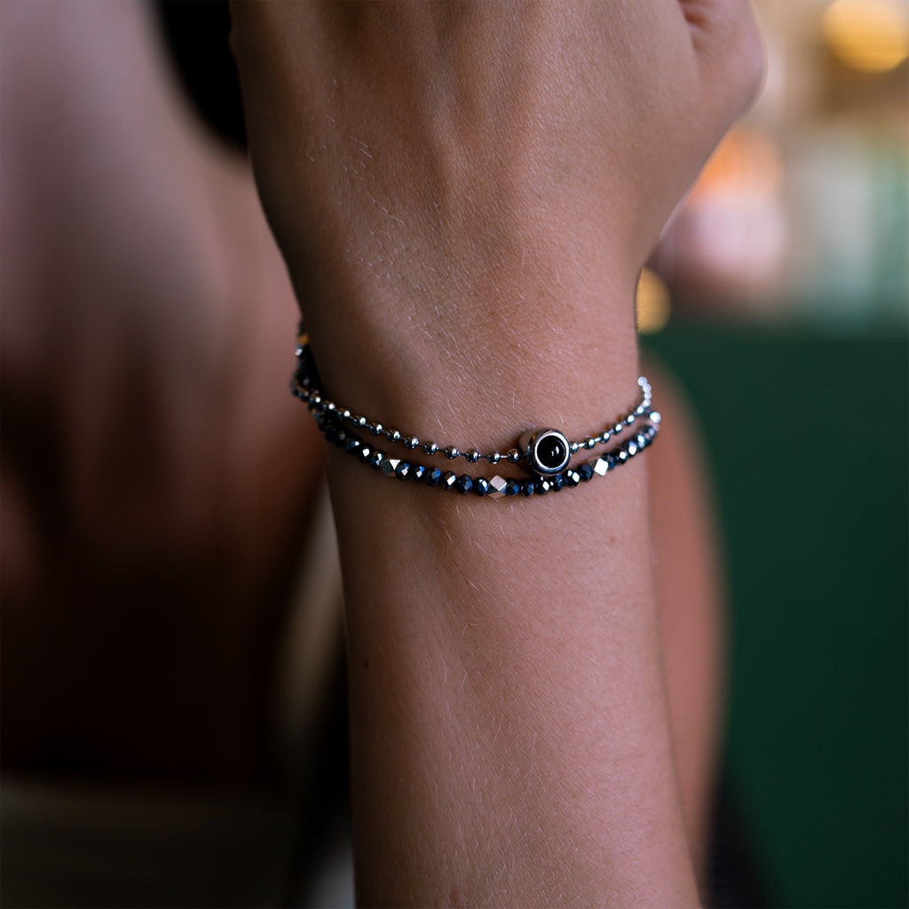 Gemstone Photo Bracelet-Bracelets-Yiyae-Yiyae