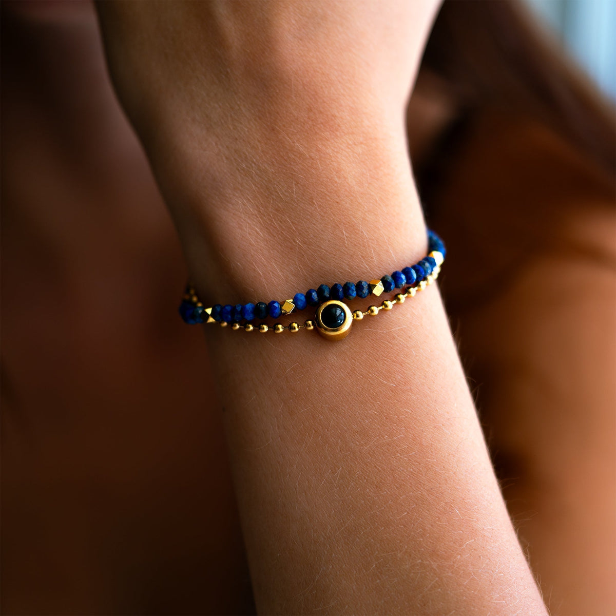 Gemstone Photo Bracelet-Bracelets-Yiyae-Yiyae