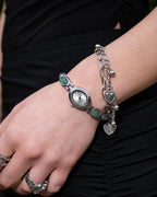 Green Oval Bracelet Watch-Watches-Yiyae-Yiyae