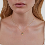 Green Star Pendant Necklace-Necklaces-Yiyae-Yiyae