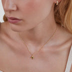 Green Star Pendant Necklace-Necklaces-Yiyae-Yiyae