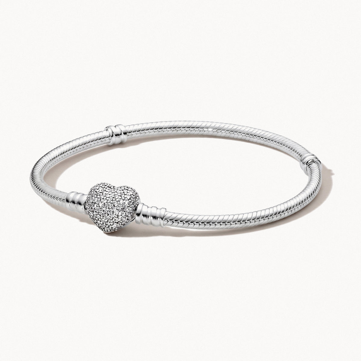 Heart Charm Bracelet-Bracelets-Yiyae-Small-Yiyae