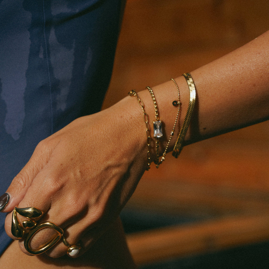 Herringbone Bracelet - Bracelets - Yiyae - foto 4