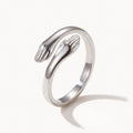 Hug Ring-Rings-Yiyae-Silver-Yiyae