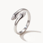 Hug Ring-Rings-Yiyae-Silver-Yiyae