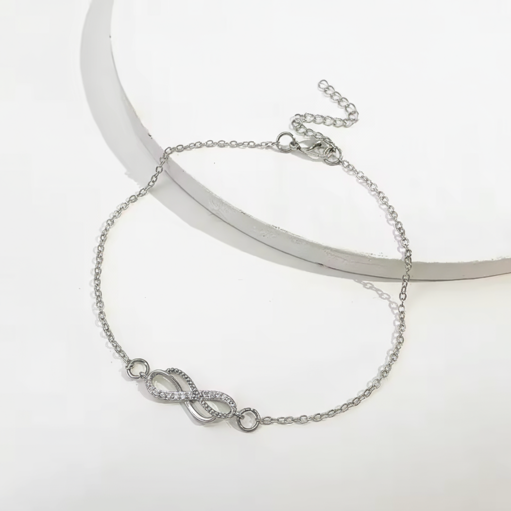 Infinity Link Anklet-Anklets-Yiyae-Yiyae