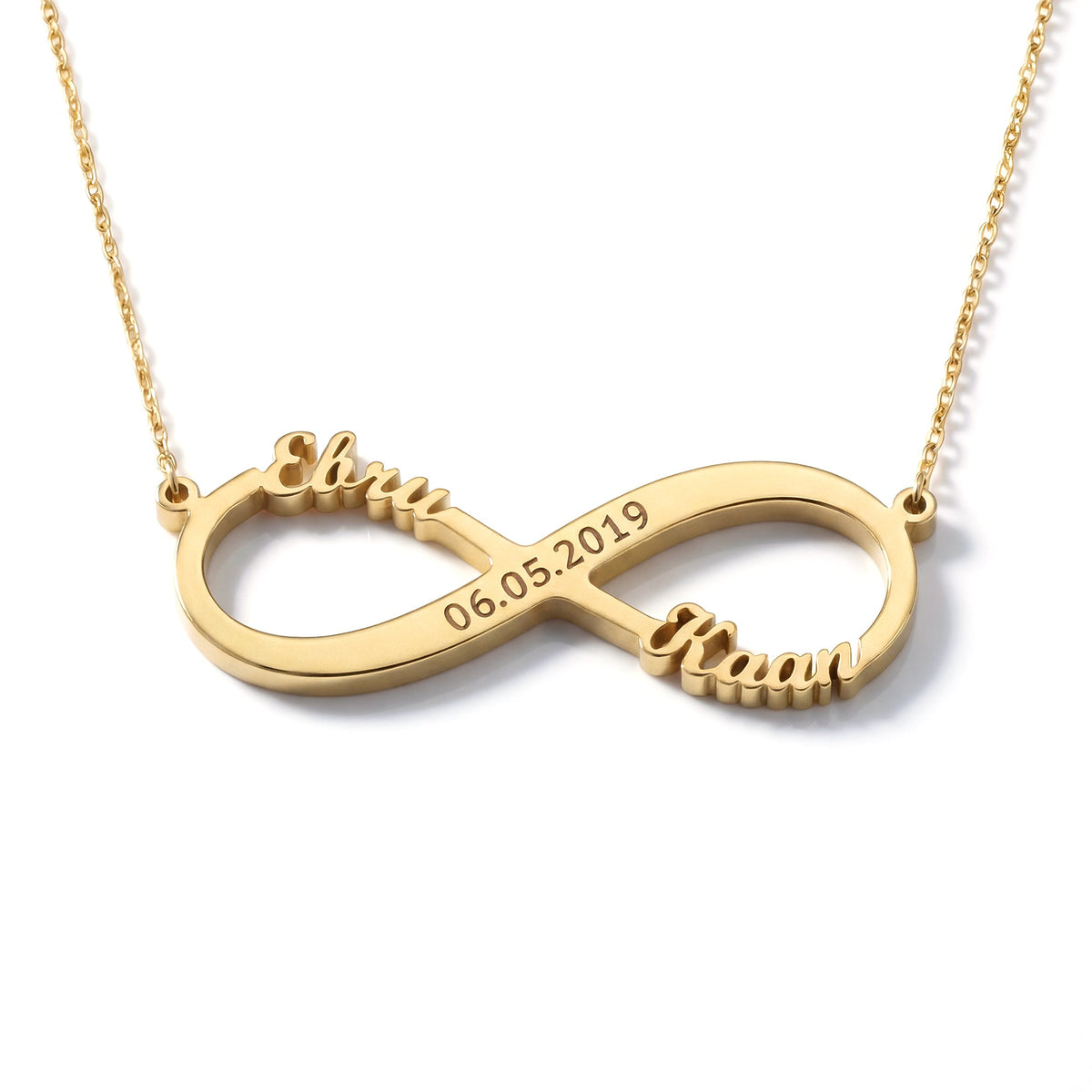 Infinity Name Necklace-Necklaces-Yiyae-Yiyae
