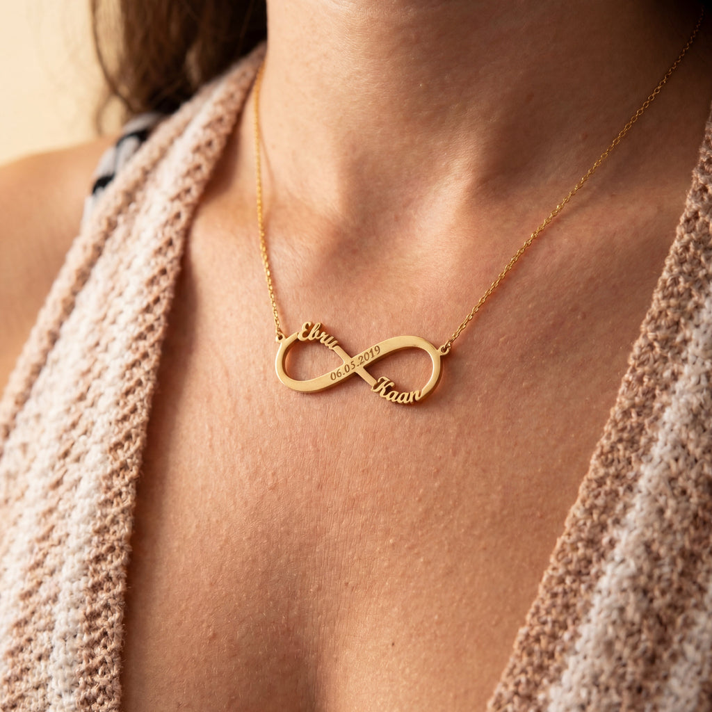 Infinity Name Necklace-Necklaces-Yiyae-Yiyae
