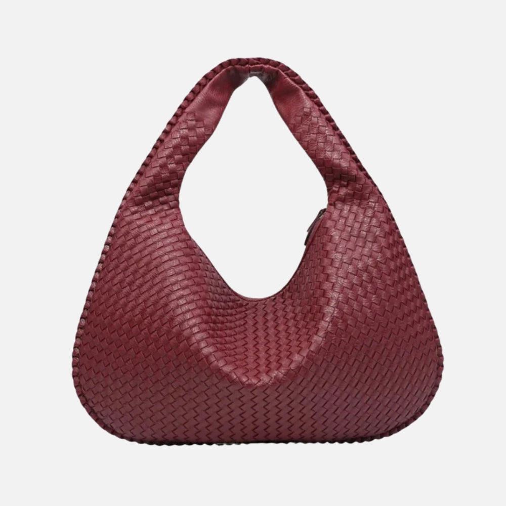 Large Woven Hobo Bag-Bags-Yiyae-Yiyae