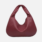 Large Woven Hobo Bag-Bags-Yiyae-Yiyae