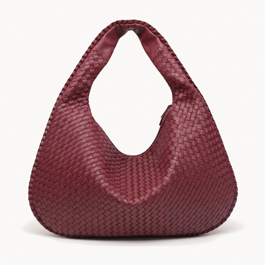 Large Woven Hobo Bag