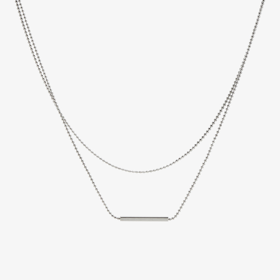 Layered Bar Necklace