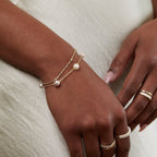 Layered Pearl Bracelet