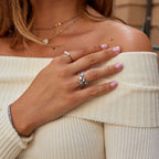 Leaf Open Ring-Rings-Yiyae-Yiyae