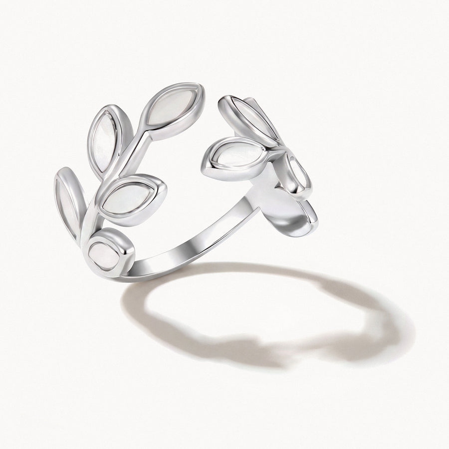 Leaf Open Ring