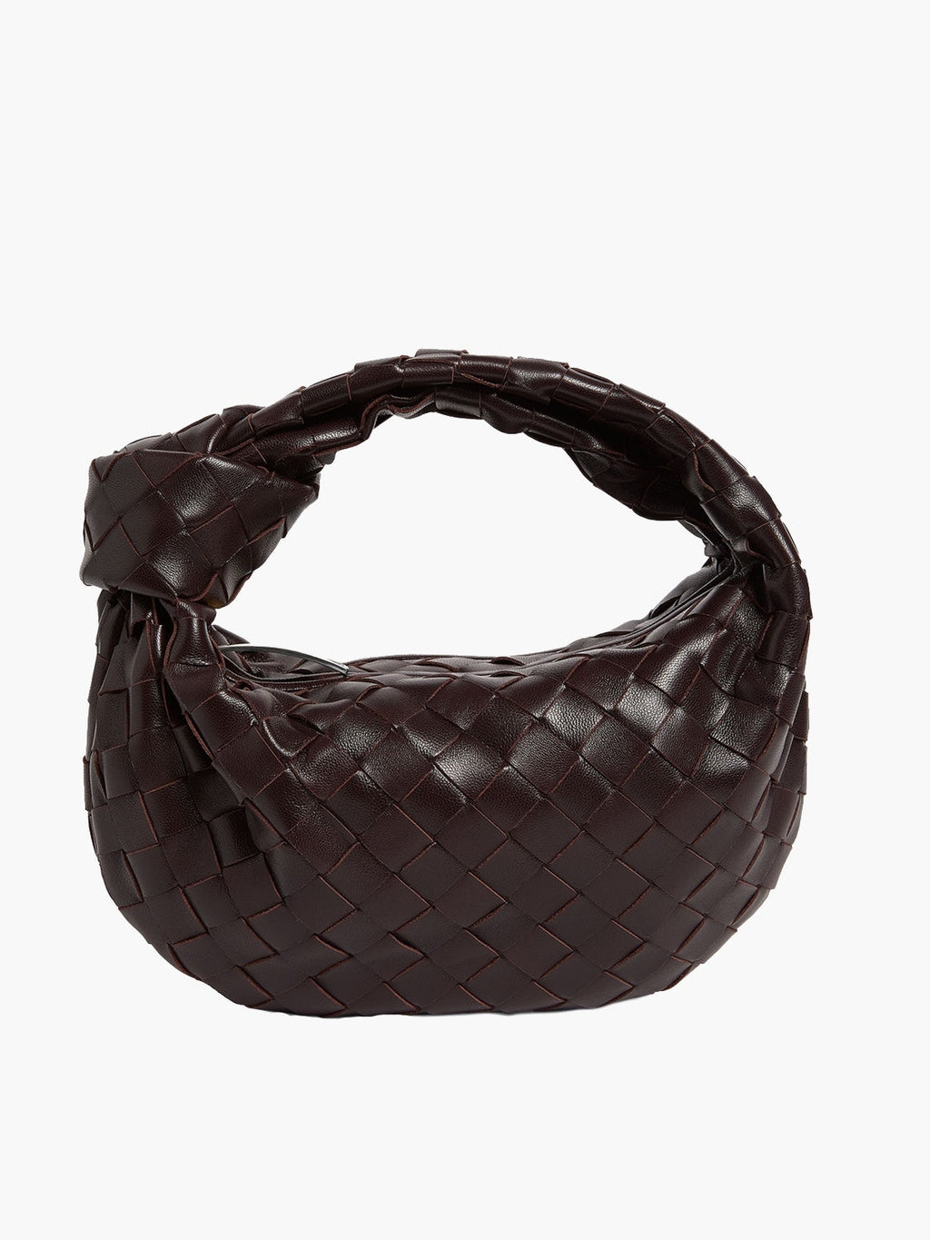Mini Woven Knot Bag-Bags-Yiyae-Brown-Yiyae