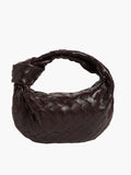 Mini Woven Knot Bag-Bags-Yiyae-Brown-Yiyae