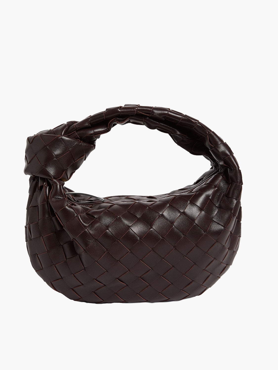 Mini Woven Knot Bag-Bags-Yiyae-Brown-Yiyae