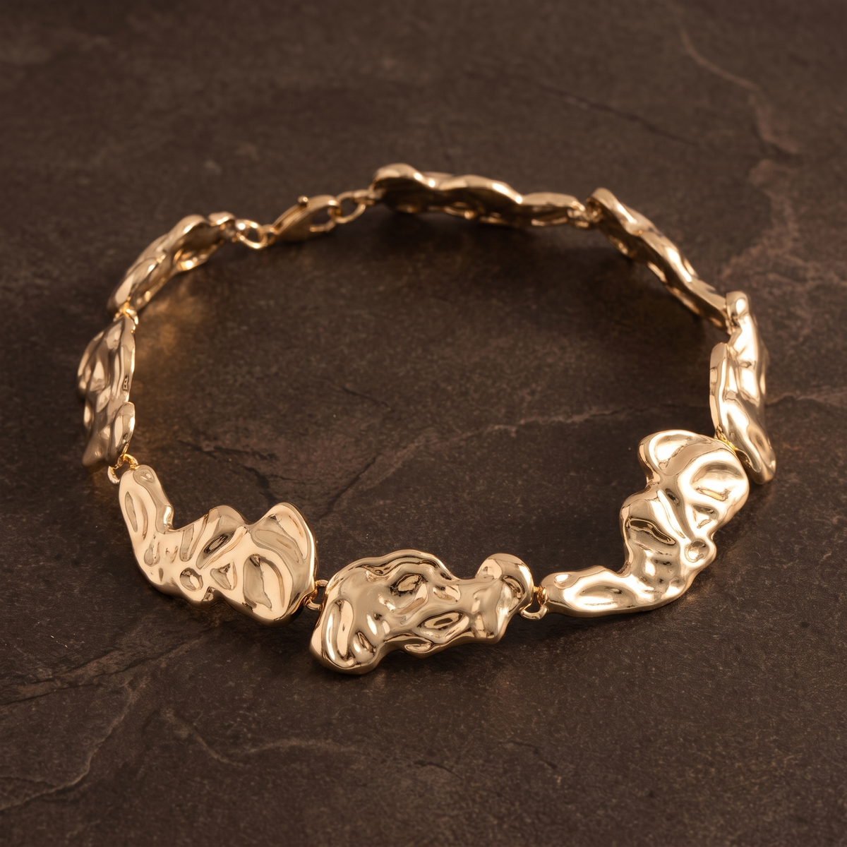 Molten Link Choker-Necklaces-Yiyae-Yiyae