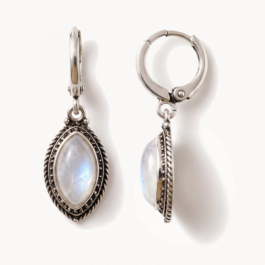 Moonstone Drop Earrings