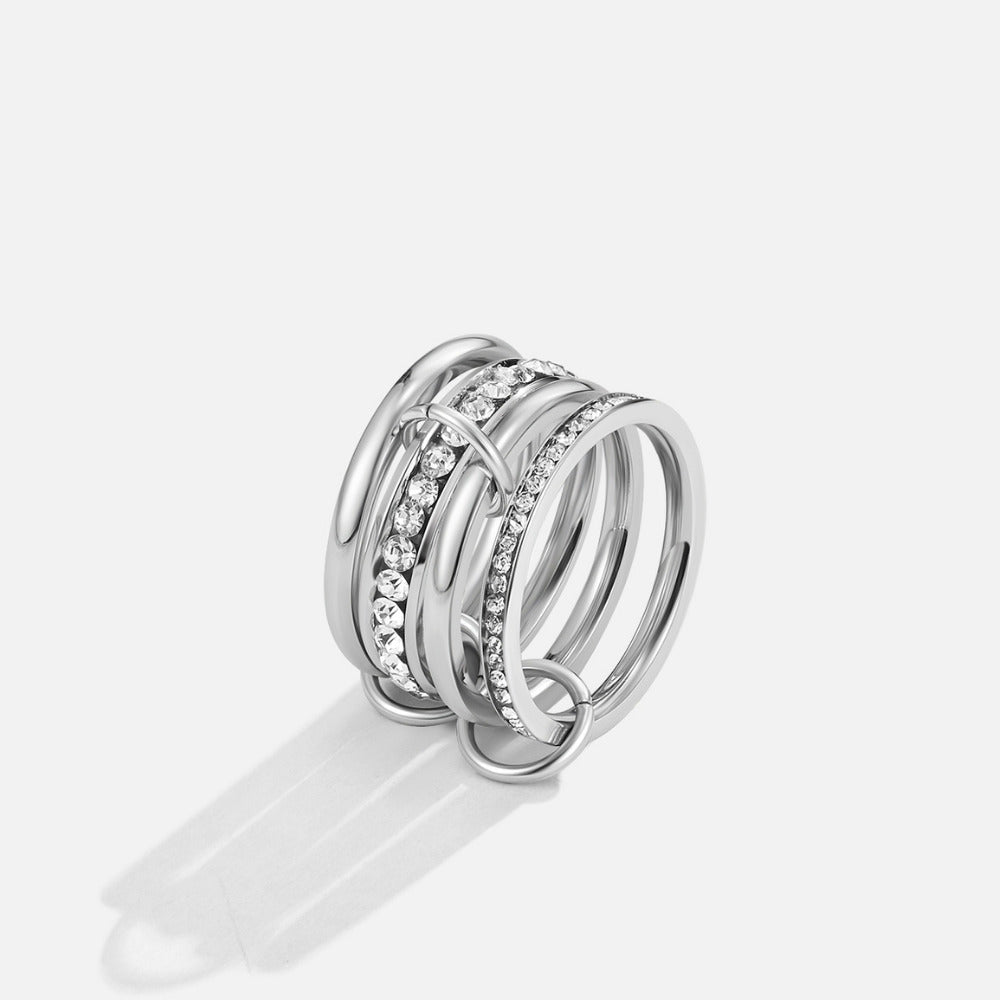 Multi-Band Crystal Ring-Rings-Yiyae-Yiyae