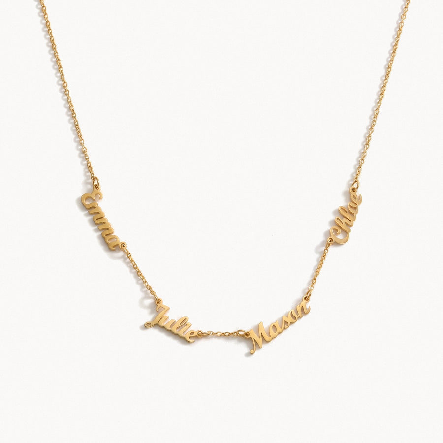 Multi-Name Necklace