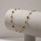 Multicolor Bead Anklet-Anklets-Yiyae-Yiyae