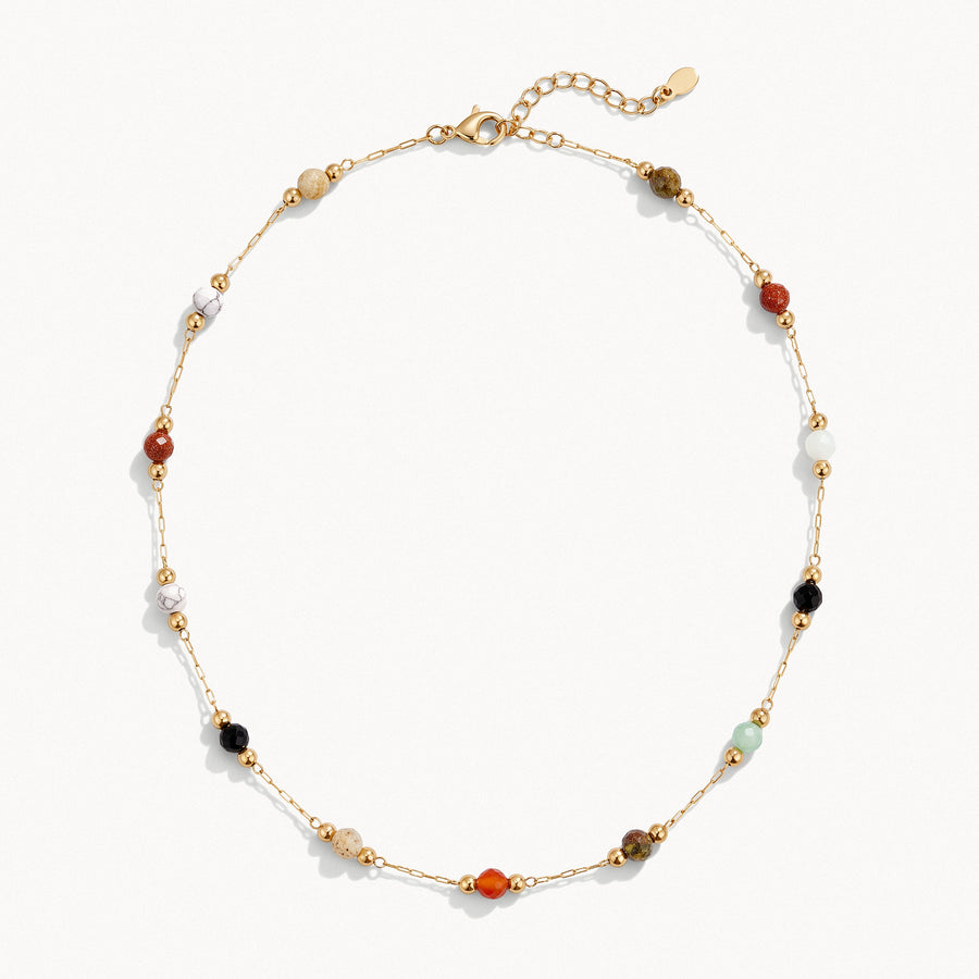 Multicolor Beaded Necklace