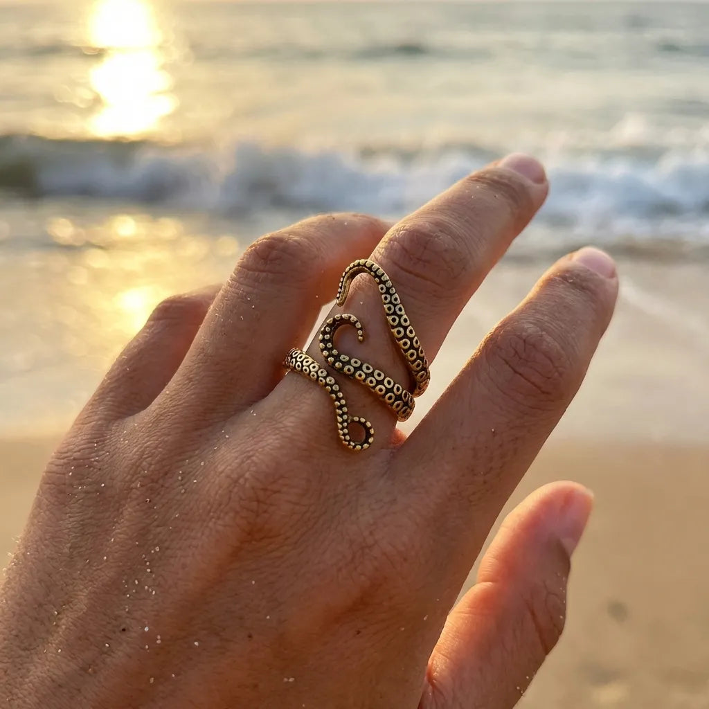 Octopus Wrap Ring-Rings-Yiyae-Yiyae