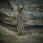 Orthodox Crucifix Necklace-Necklaces-Yiyae-Yiyae