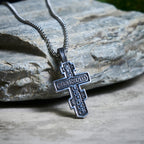 Orthodox Crucifix Necklace-Necklaces-Yiyae-Yiyae