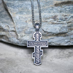 Orthodox Crucifix Necklace-Necklaces-Yiyae-Yiyae