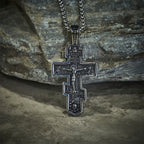 Orthodox Crucifix Necklace-Necklaces-Yiyae-Yiyae