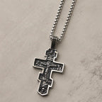 Orthodox Crucifix Necklace-Necklaces-Yiyae-Yiyae
