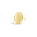 Oval Photo Locket Ring-Rings-Yiyae-Yiyae