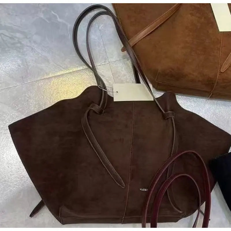 Oversized Drawstring Tote-Bags-Yiyae-Yiyae