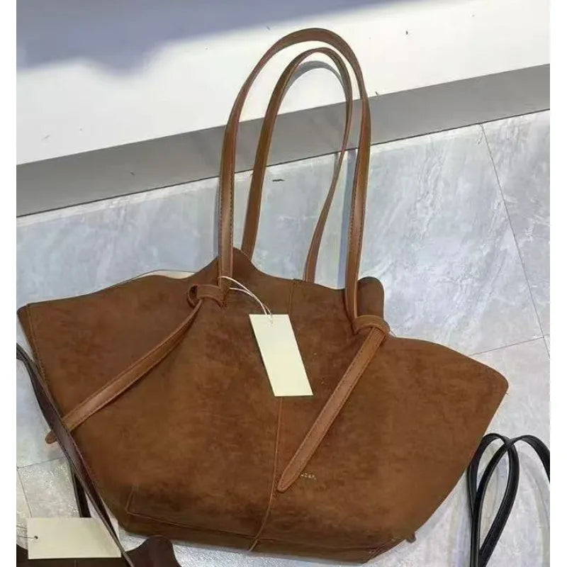 Oversized Drawstring Tote-Bags-Yiyae-Yiyae