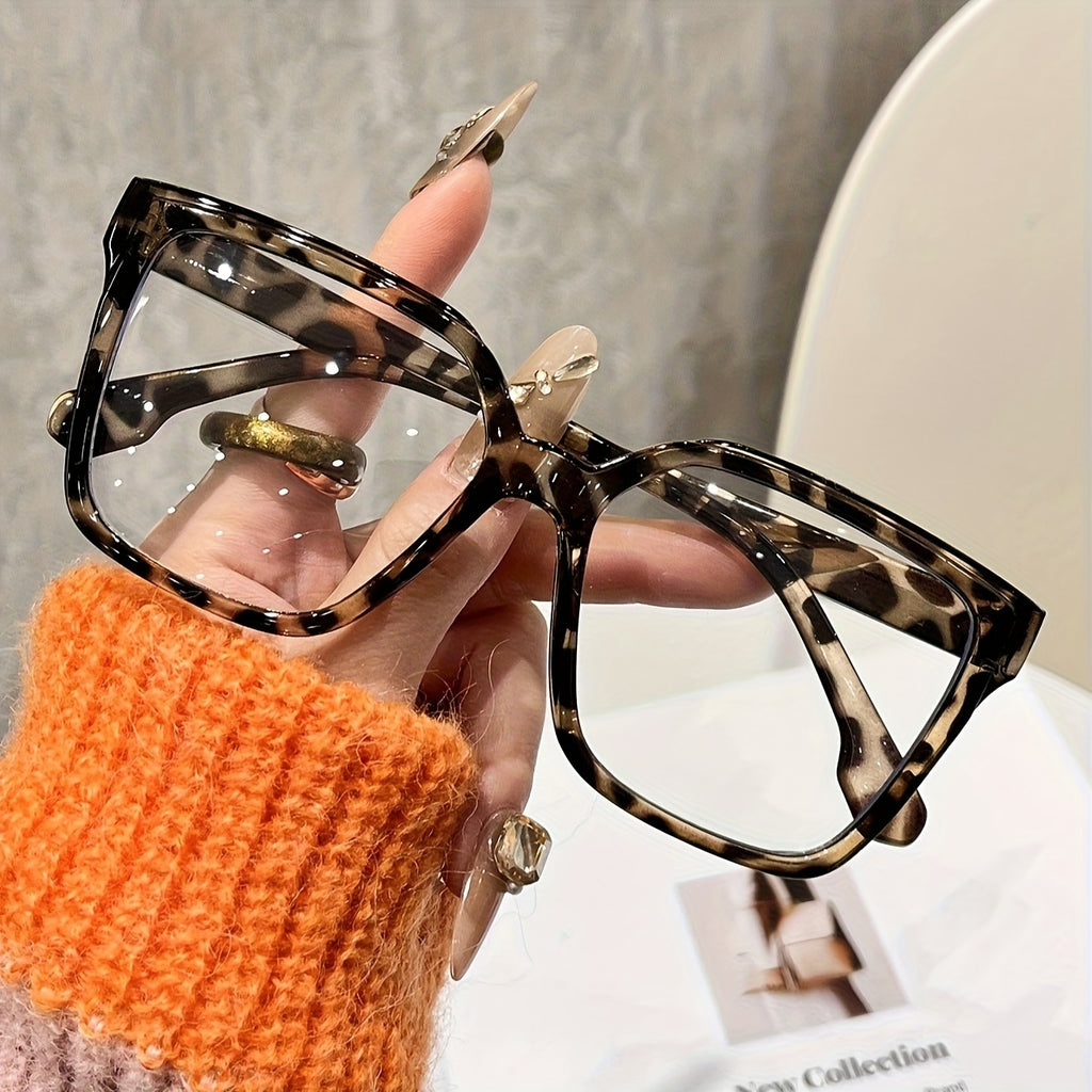 Oversized Tortoiseshell Glasses-Frames-Yiyae-Yiyae