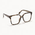 Oversized Tortoiseshell Glasses-Frames-Yiyae-Leopard Print-Yiyae